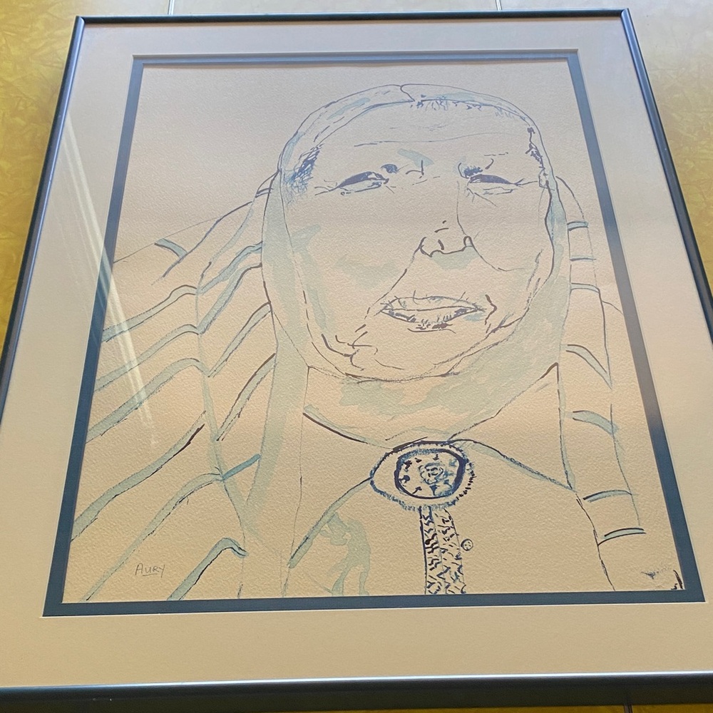 Framed Watercolor